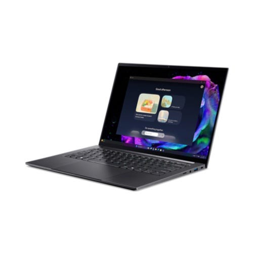 Acer Swift X 14 AI SFX14-61G - 180�-Scharnierdesign - AMD Ryzen AI 9 365 / 2 GHz - Win 11 Home - GeForce RTX 5070 - 32 GB RAM - 1.024 TB SSD NVMe, QLC x 2 - 36.8 cm (14.5)