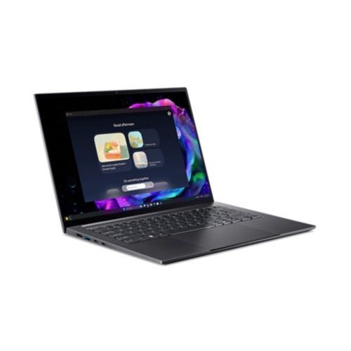 Acer Swift X 14 AI SFX14-61G - 180�-Scharnierdesign - AMD Ryzen AI 9 365 / 2 GHz - Win 11 Home - GeForce RTX 5070 - 32 GB RAM - 1.024 TB SSD NVMe, QLC x 2 - 36.8 cm (14.5)