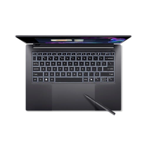 Acer Swift X 14 AI SFX14-61G - 180�-Scharnierdesign - AMD Ryzen AI 9 365 / 2 GHz - Win 11 Home - GeForce RTX 5070 - 32 GB RAM - 1.024 TB SSD NVMe, QLC x 2 - 36.8 cm (14.5)