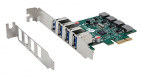 Exsys GmbH PCIe USB 3.2 Gen 1 Karte mit 4 Ports VIA Chip-Set EX-11044 - PCI-Express