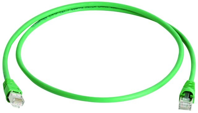 Teleg�rtner MP8 FS 600 LSZH-1,0 green cavo di rete Verde 1 m