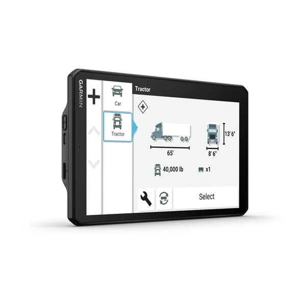 Garmin DEZL LGV810 navigateur Fix 22,9 cm (9) TFT cran tactile 405 g Noir