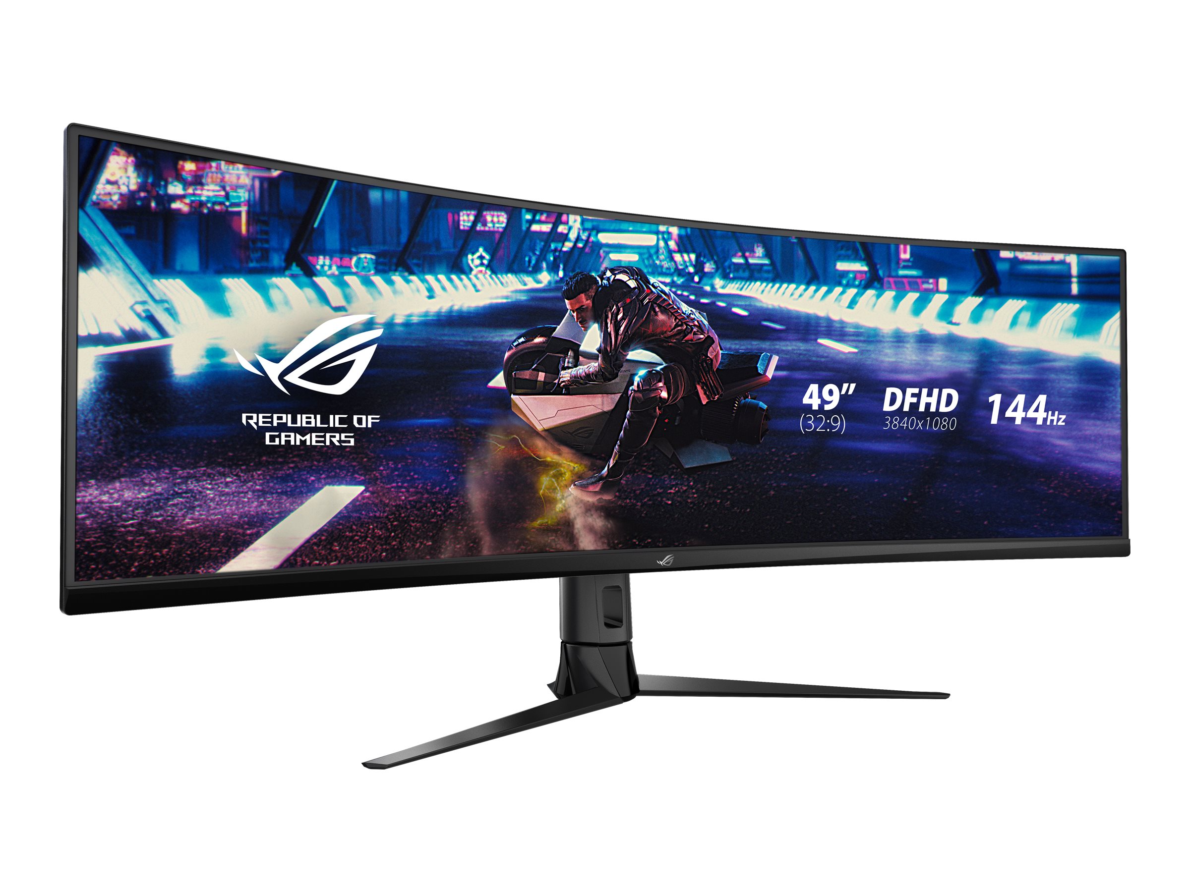 ASUS ROG Strix XG49VQ 124.5 cm (49) 3840 x 1080 pixels UltraWide Full HD LED Black