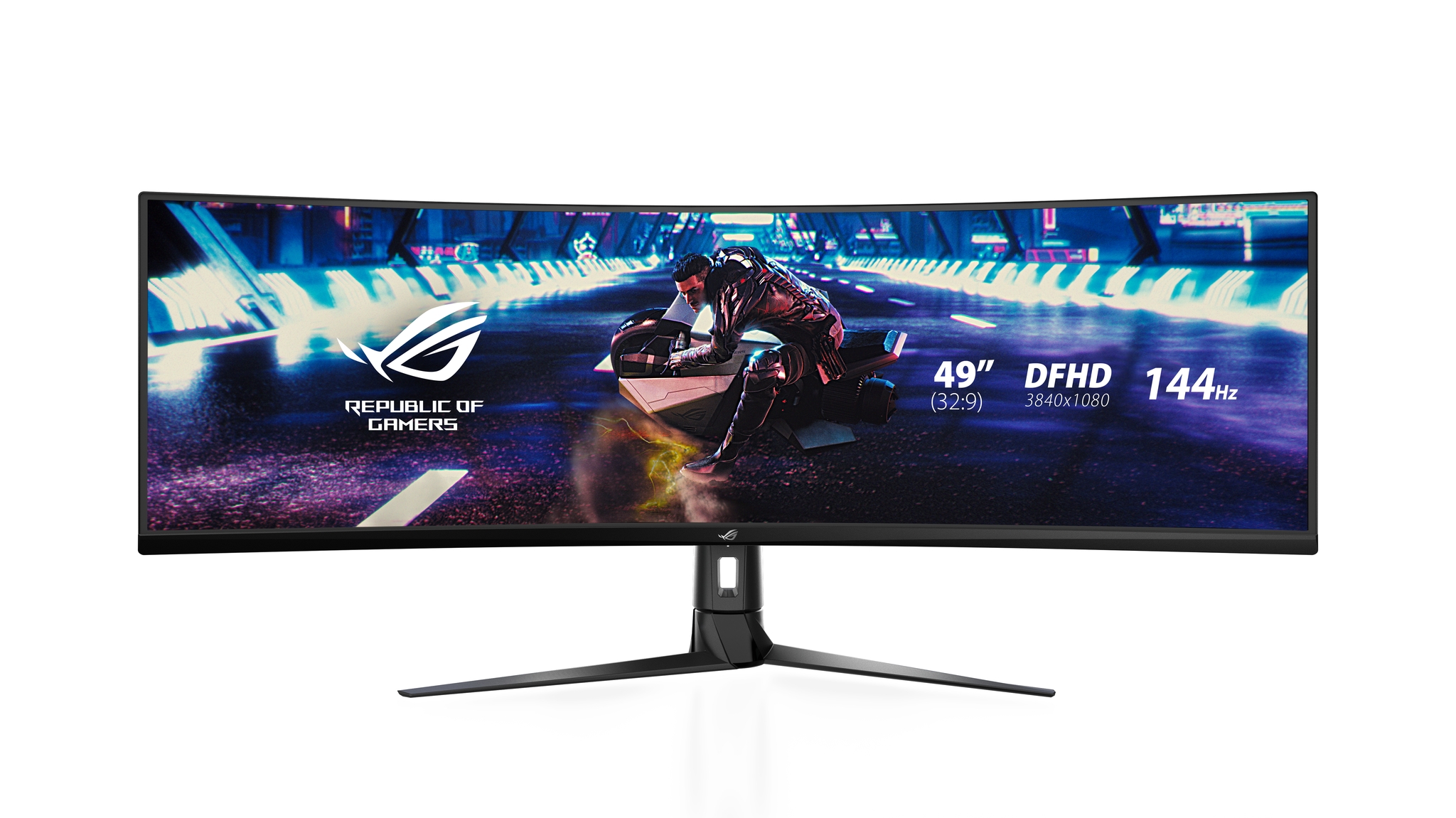 ASUS ROG Strix XG49VQ 124.5 cm (49) 3840 x 1080 pixels UltraWide Full HD LED Black