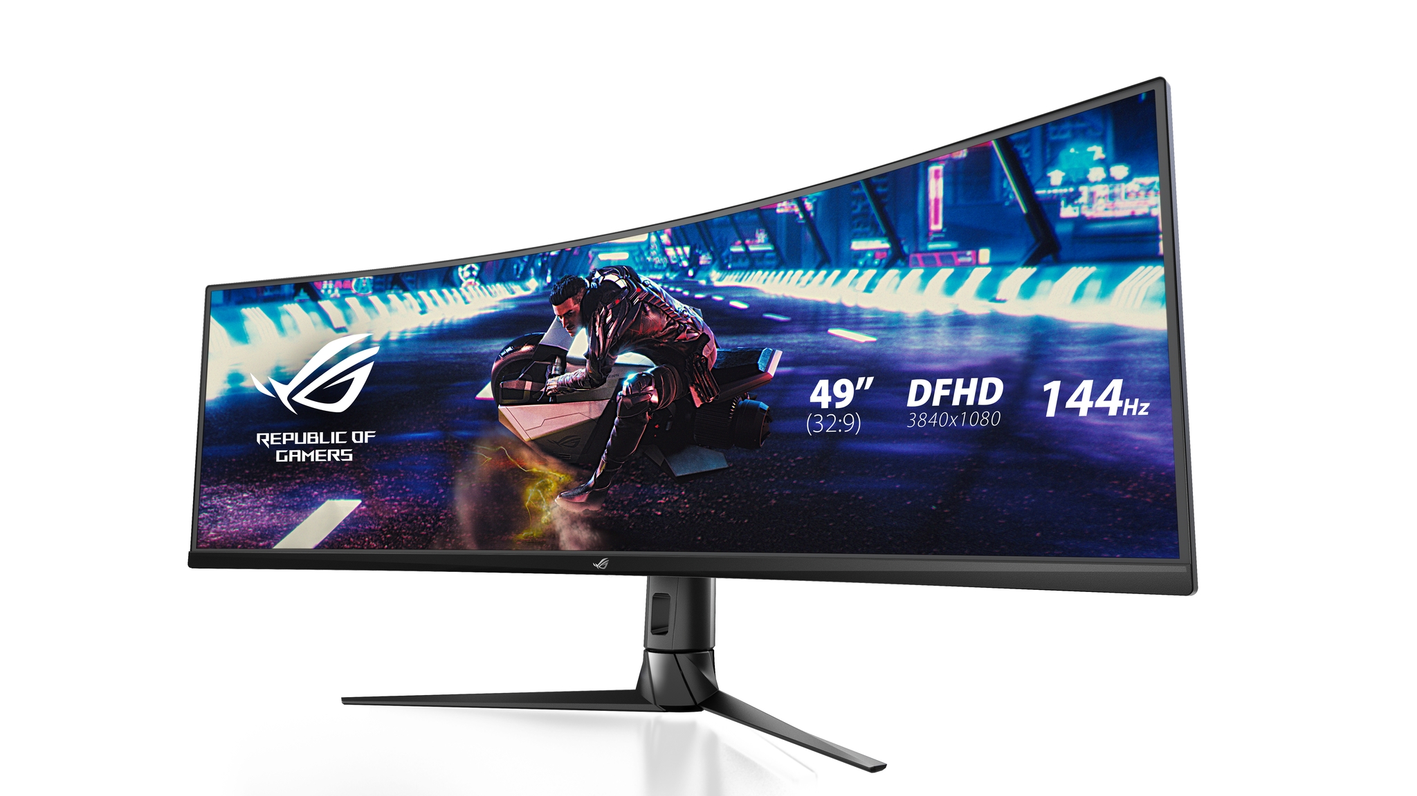 ASUS ROG Strix XG49VQ 124.5 cm (49) 3840 x 1080 pixels UltraWide Full HD LED Black