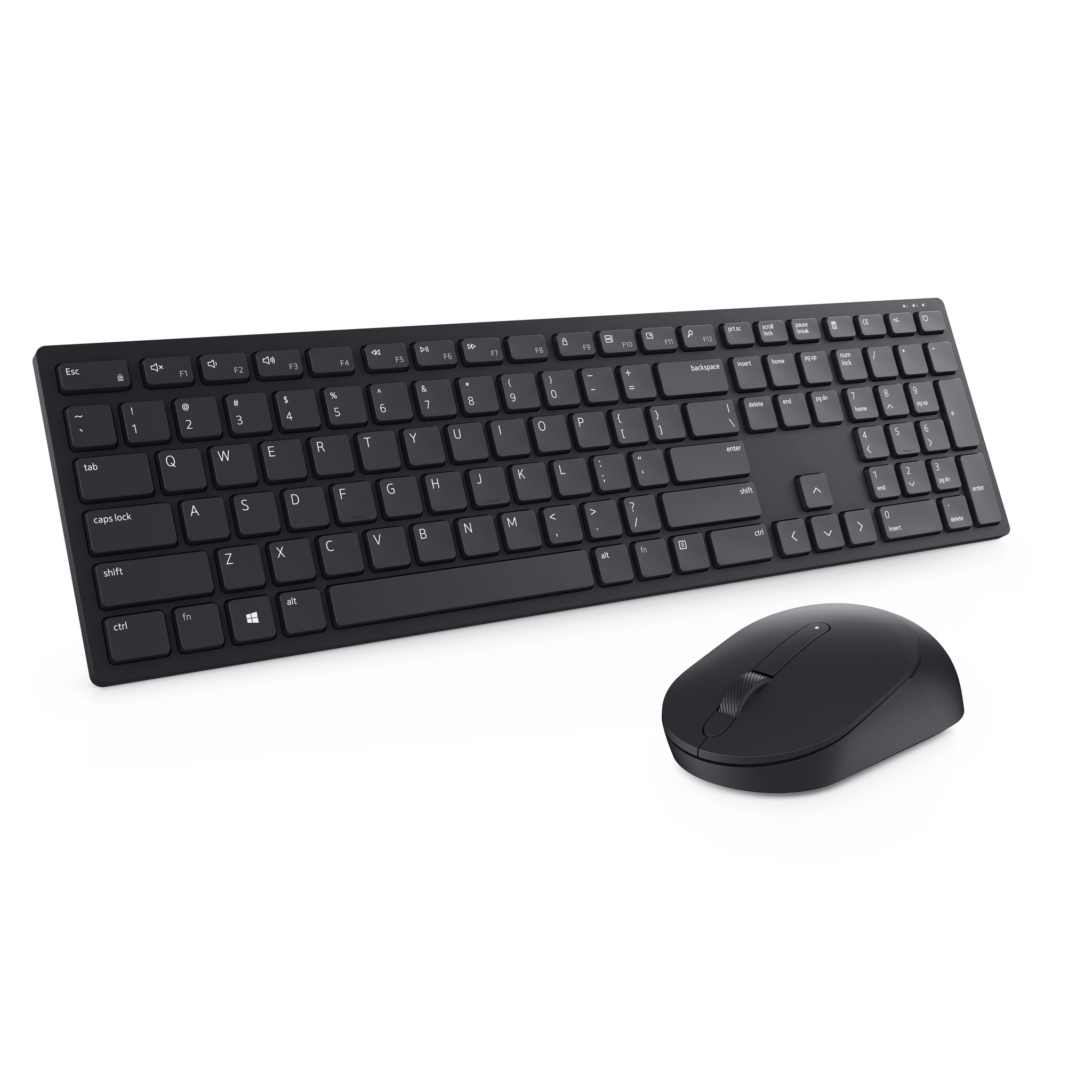 DELL KM5221W tastiera Mouse incluso RF Wireless QWERTY Inglese UK Nero