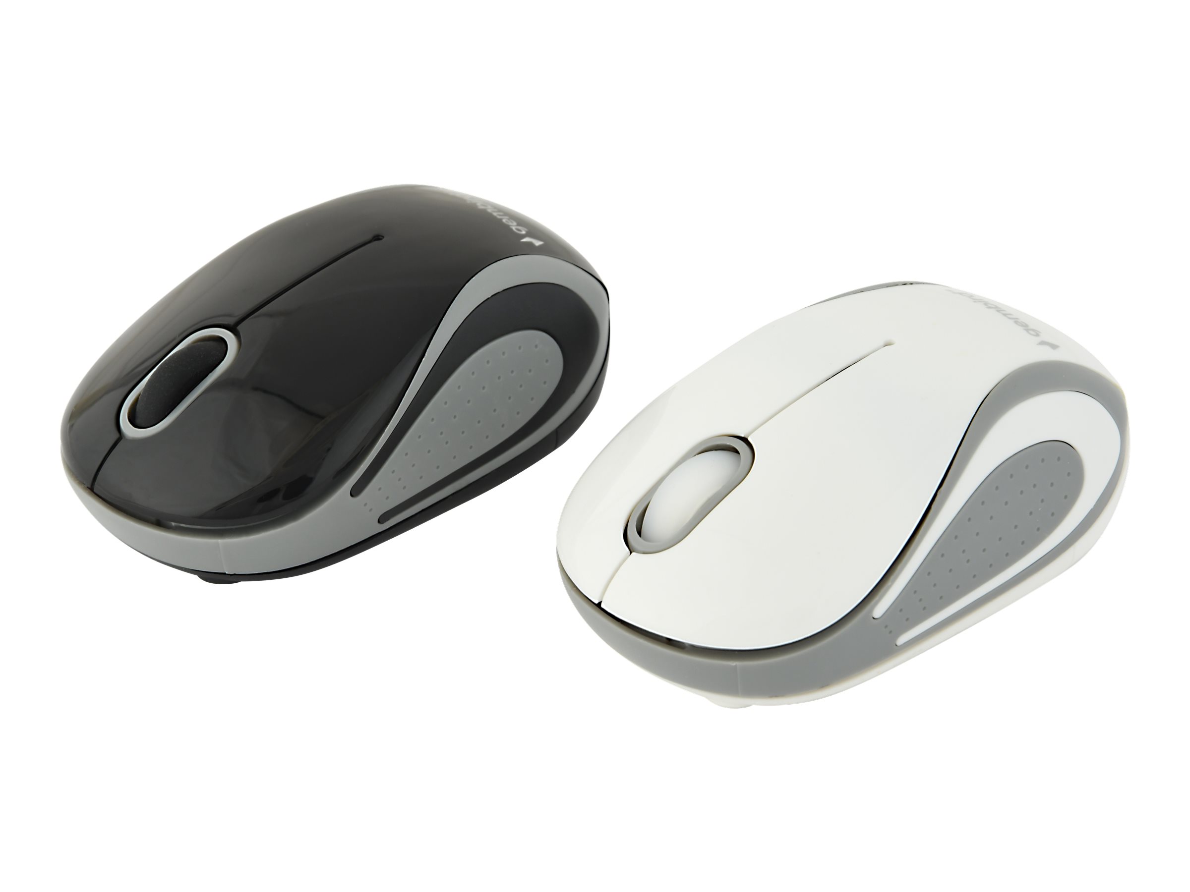 Gembird MUSW-3B-01-MX - Maus - optisch - 3 Tasten - kabellos - 2.4 GHz - kabelloser Empfnger (USB)
