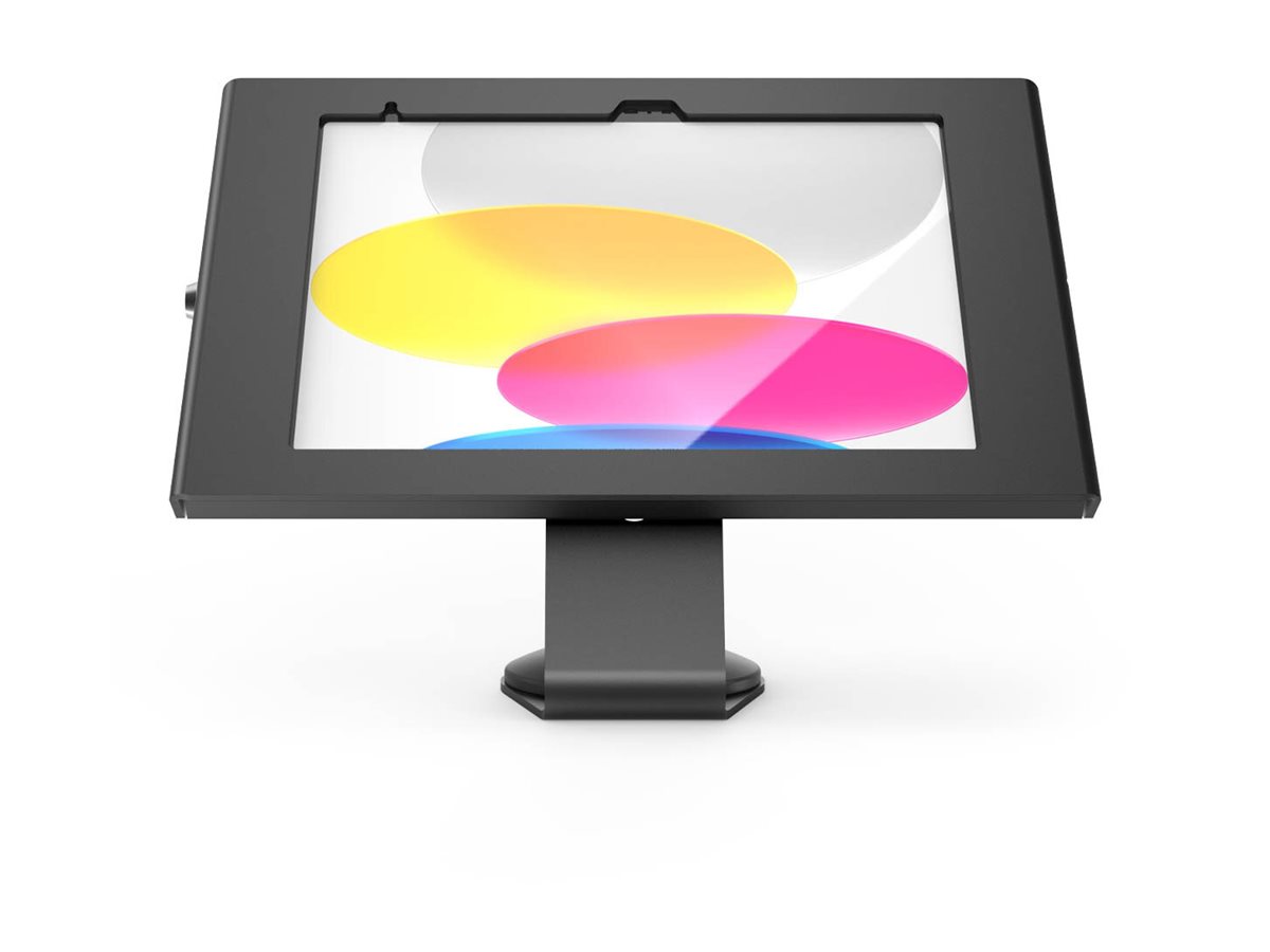Compulocks Apex - Aufstellung - freiliegende Front-/R�ckkamera und Sensoren - f�r Tablett - Aluminium - Schwarz - Wandmontage, Tischmontage - f�r Apple 10.9-inch iPad (10. Generation)