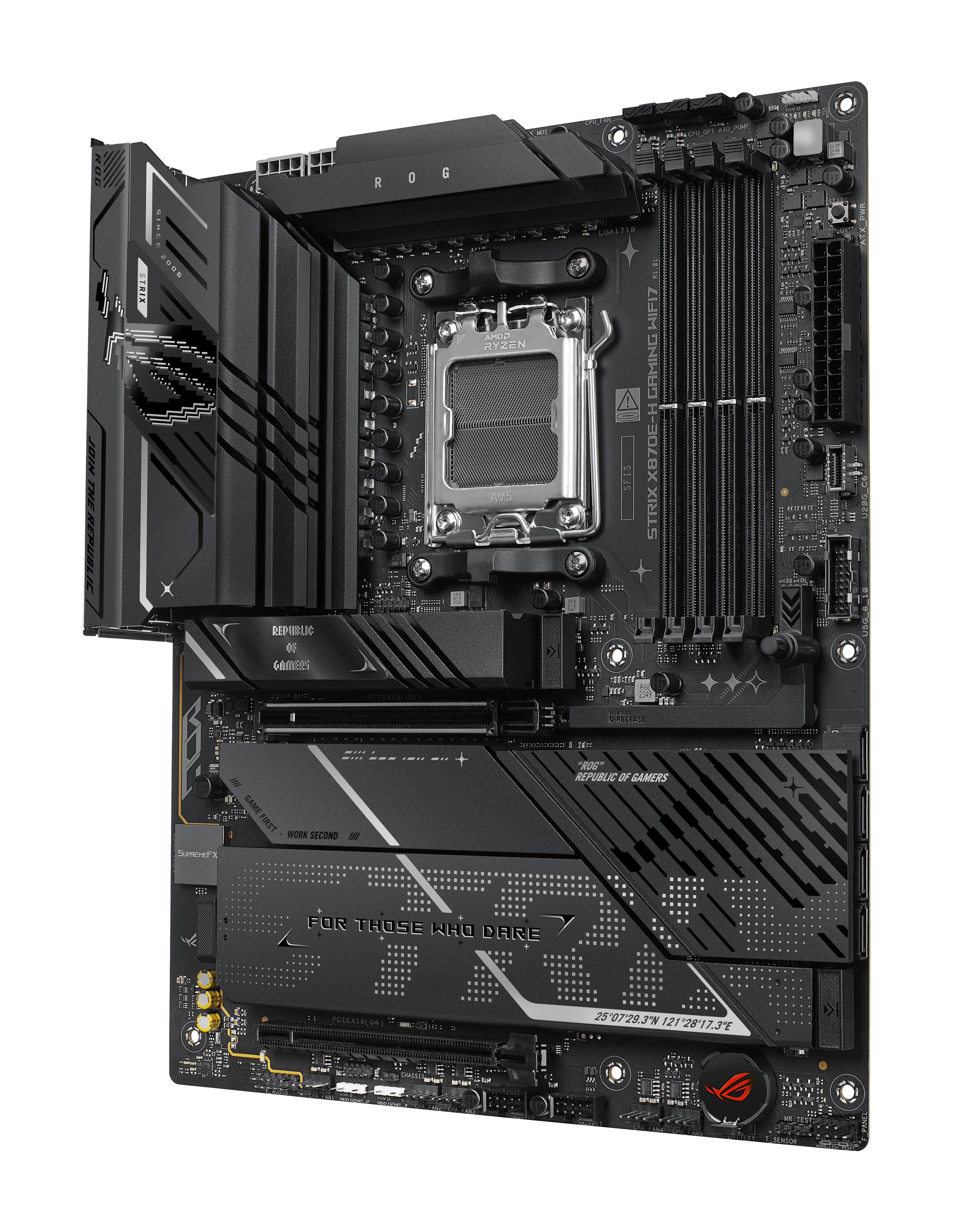 ASUS ROG STRIX X870E-H GAMING WIFI7 - Mainboard - AMD Sockel AM5 (Ryzen Zen4)