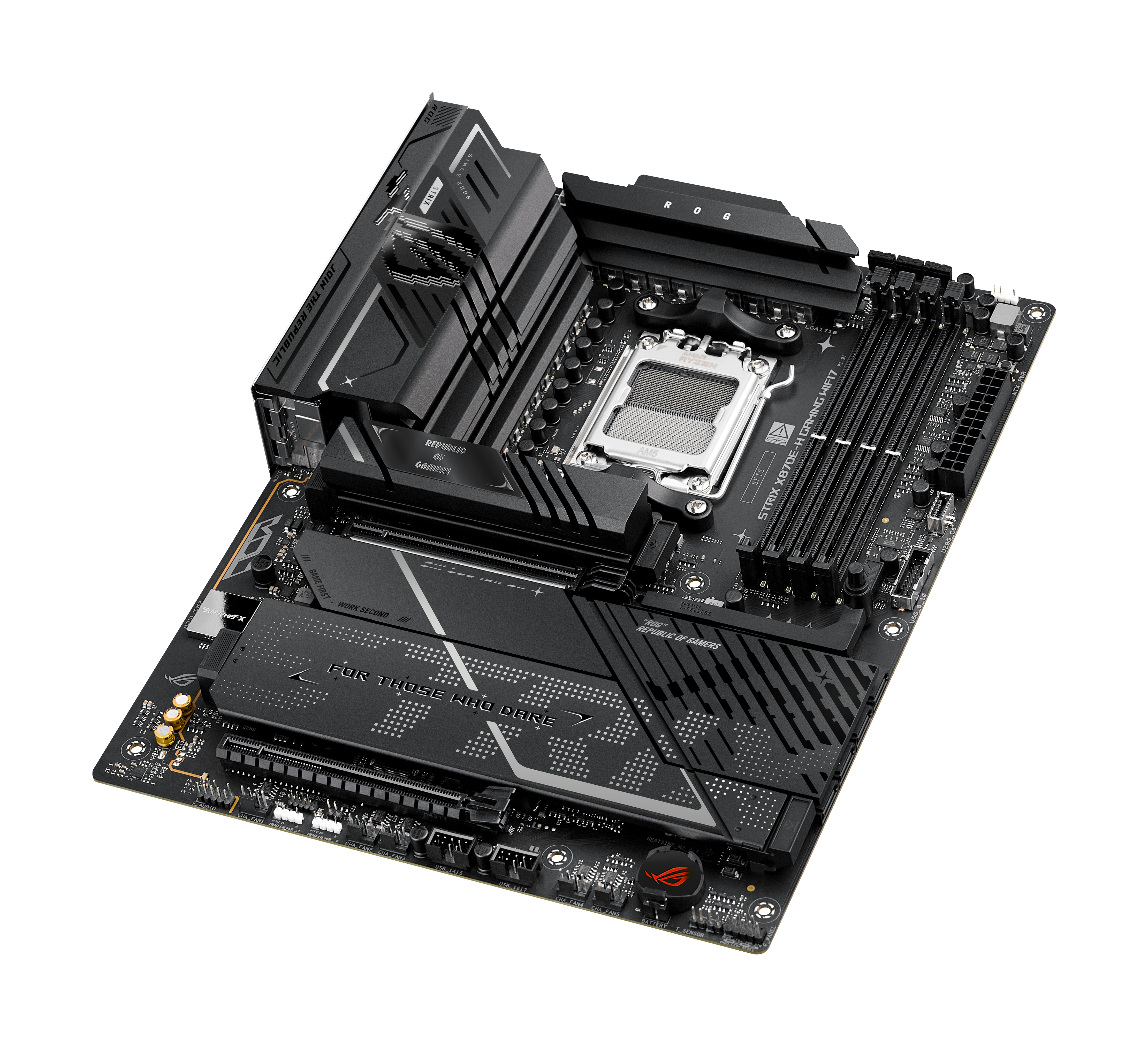 ASUS ROG STRIX X870E-H GAMING WIFI7 - Mainboard - AMD Sockel AM5 (Ryzen Zen4)