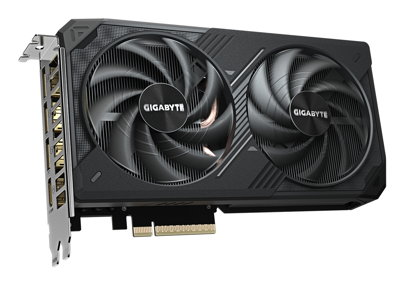 GIGABYTE GeForce RTX 5060 Ti WINDFORCE OC 16G Tarjeta Gr�fica 16 GB GDDR7, 128 bits, PCI-E 5.0, 2587 MHz Frecuencia del n�cleo, 3 x DisplayPort, 1 x HDMI, GV-N506TWF2OC-16GD