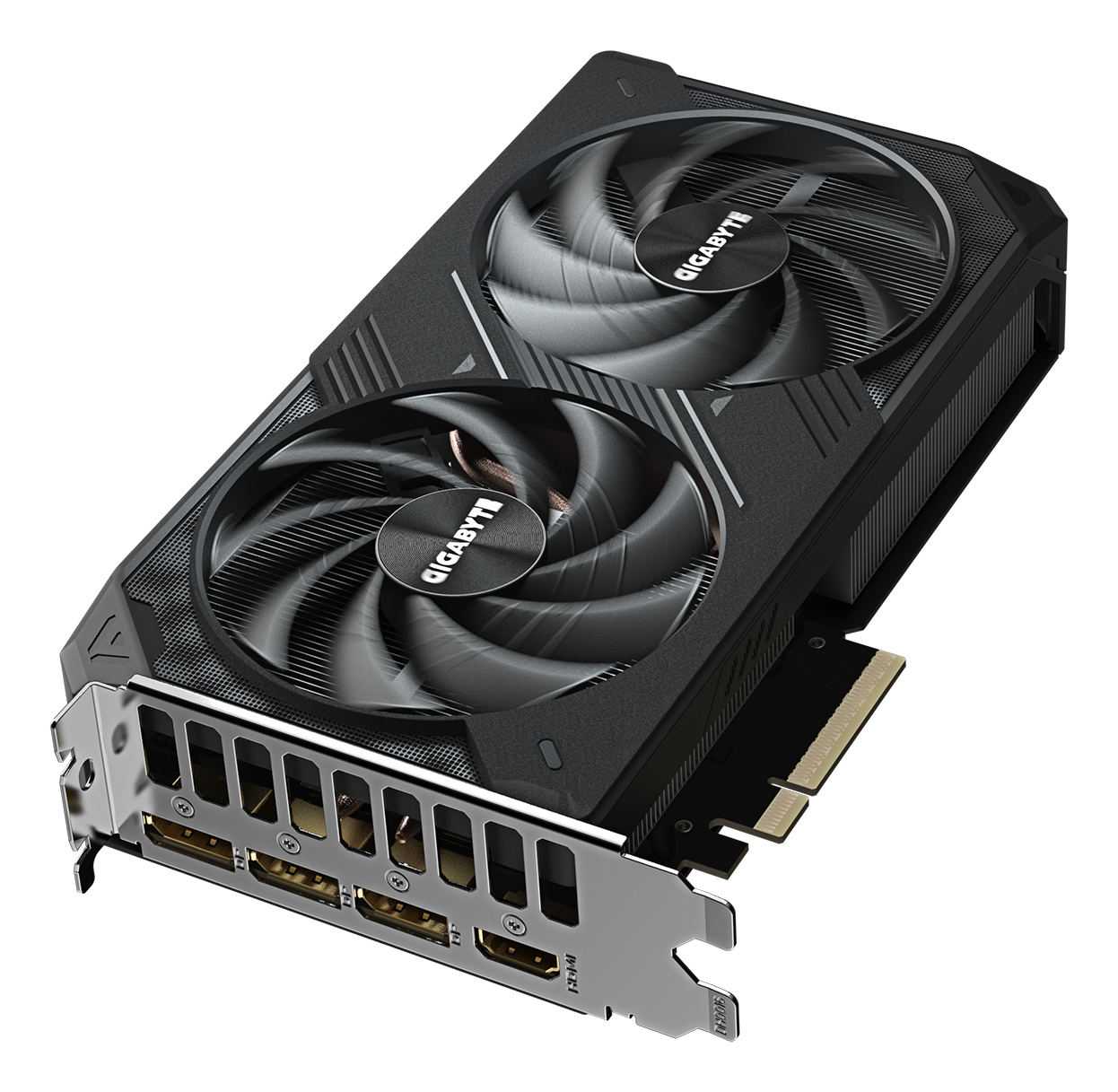 GIGABYTE GeForce RTX 5060 Ti WINDFORCE OC 16G Tarjeta Gr�fica 16 GB GDDR7, 128 bits, PCI-E 5.0, 2587 MHz Frecuencia del n�cleo, 3 x DisplayPort, 1 x HDMI, GV-N506TWF2OC-16GD