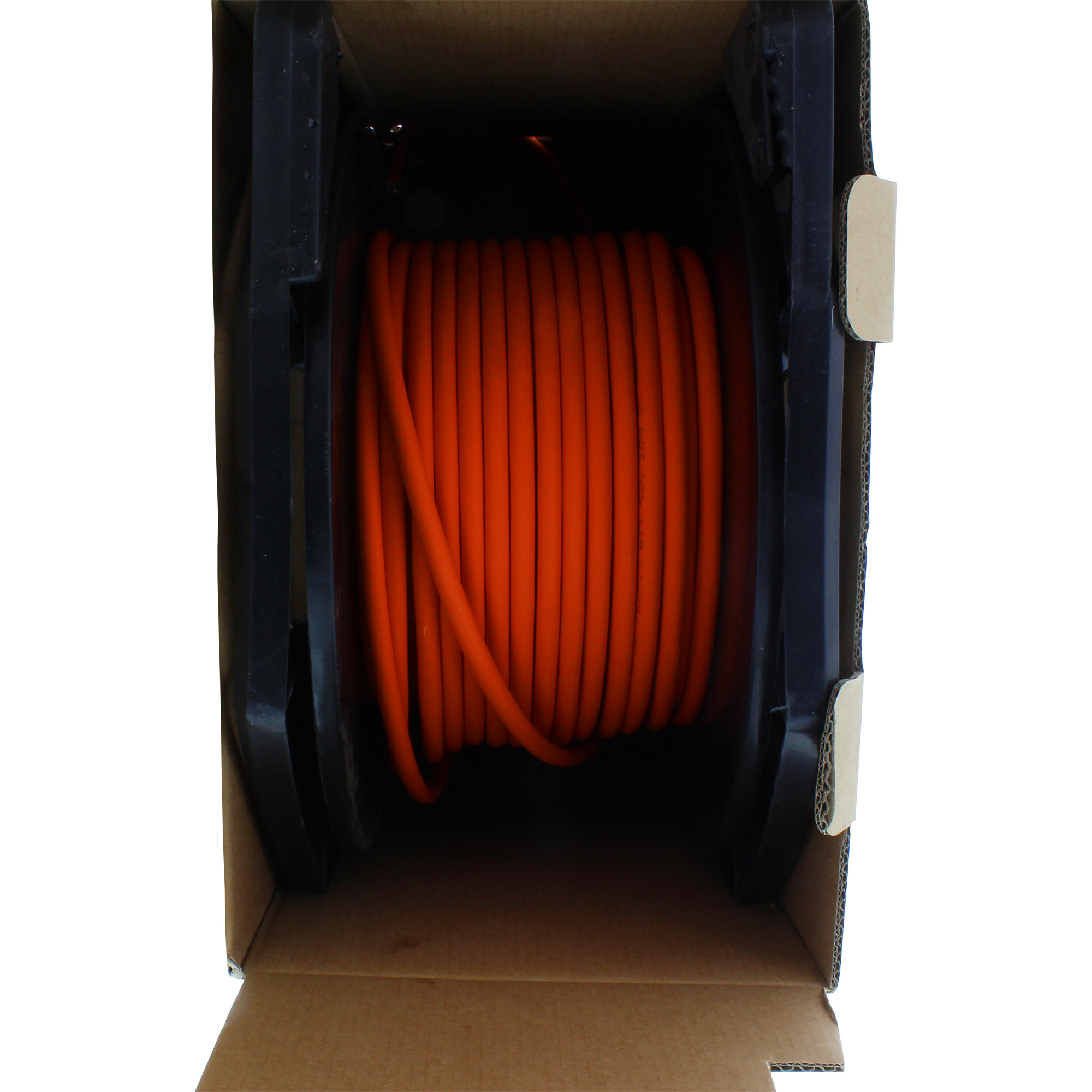 InLine Matassa Cavo Cat.7a Dupl., S/FTP(PiMF), CU, 1200MHz., halo., aranc., 50m