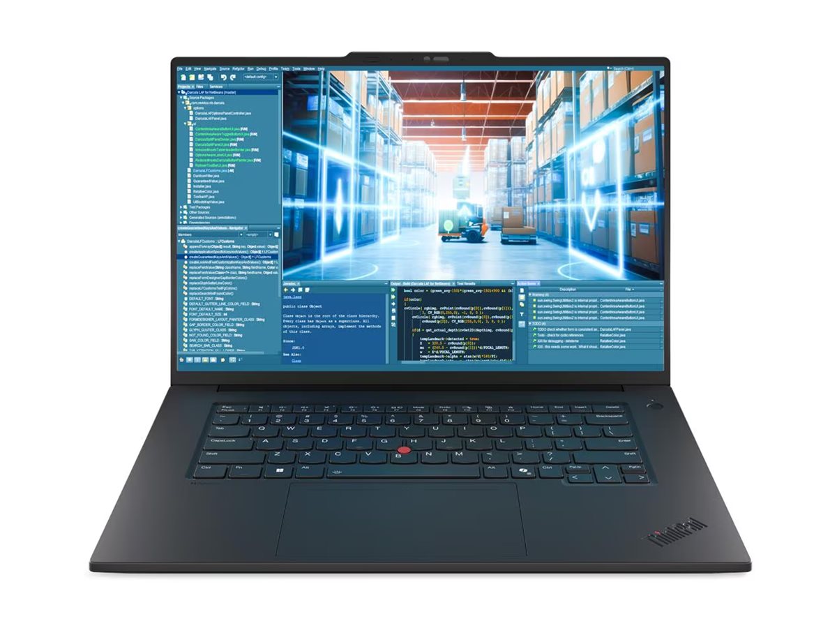 Lenovo ThinkPad T1g Gen 8 Intel Core Ultra 9 285H Laptop 40.6 cm (16) WUXGA 64 GB LPDDR5x-SDRAM 2 TB SSD NVIDIA GeForce RTX 5060 Wi-Fi 7 (802.11be) Windows 11 Pro German Black