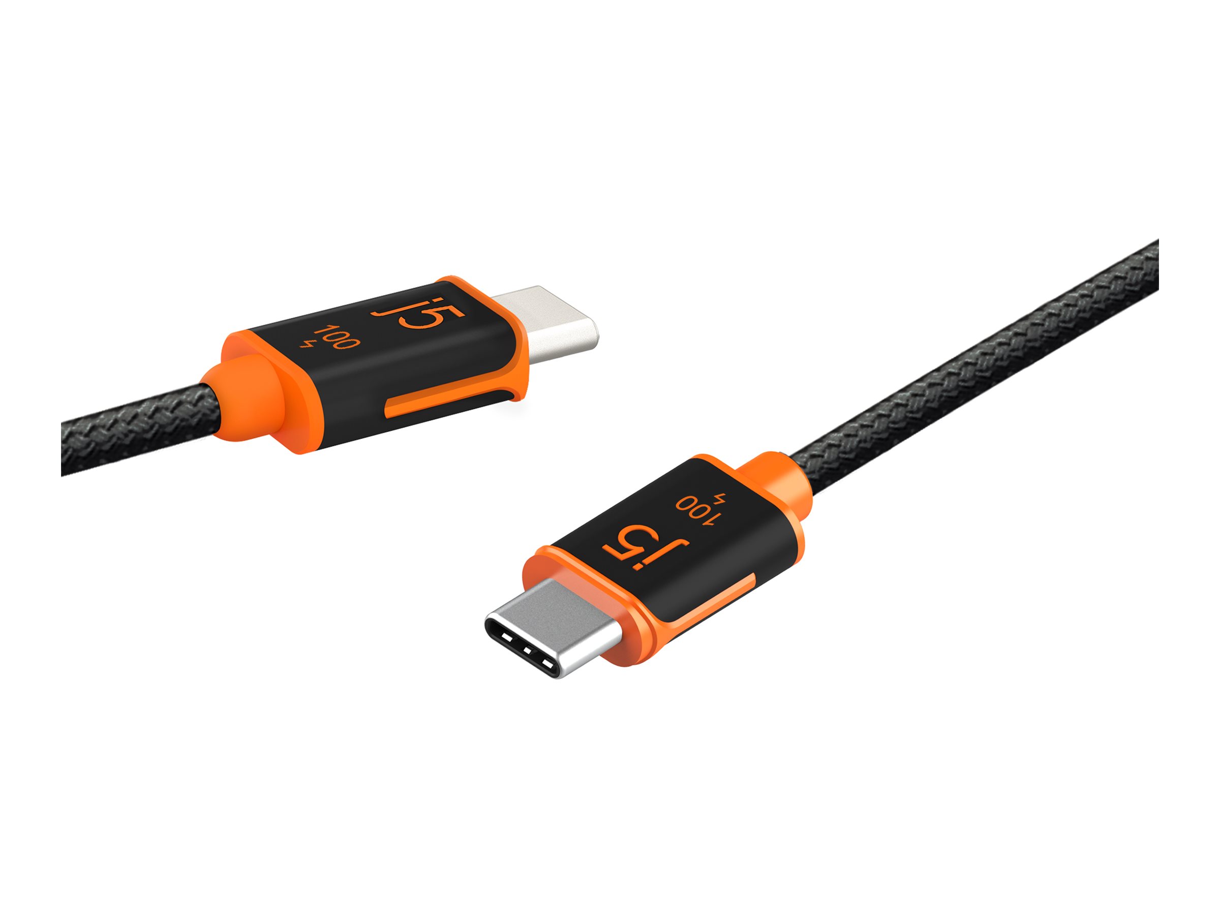 j5create JUCX25L30 USB-C� 100W Sync & Charge Cable (3 m / 9.8 ft.)