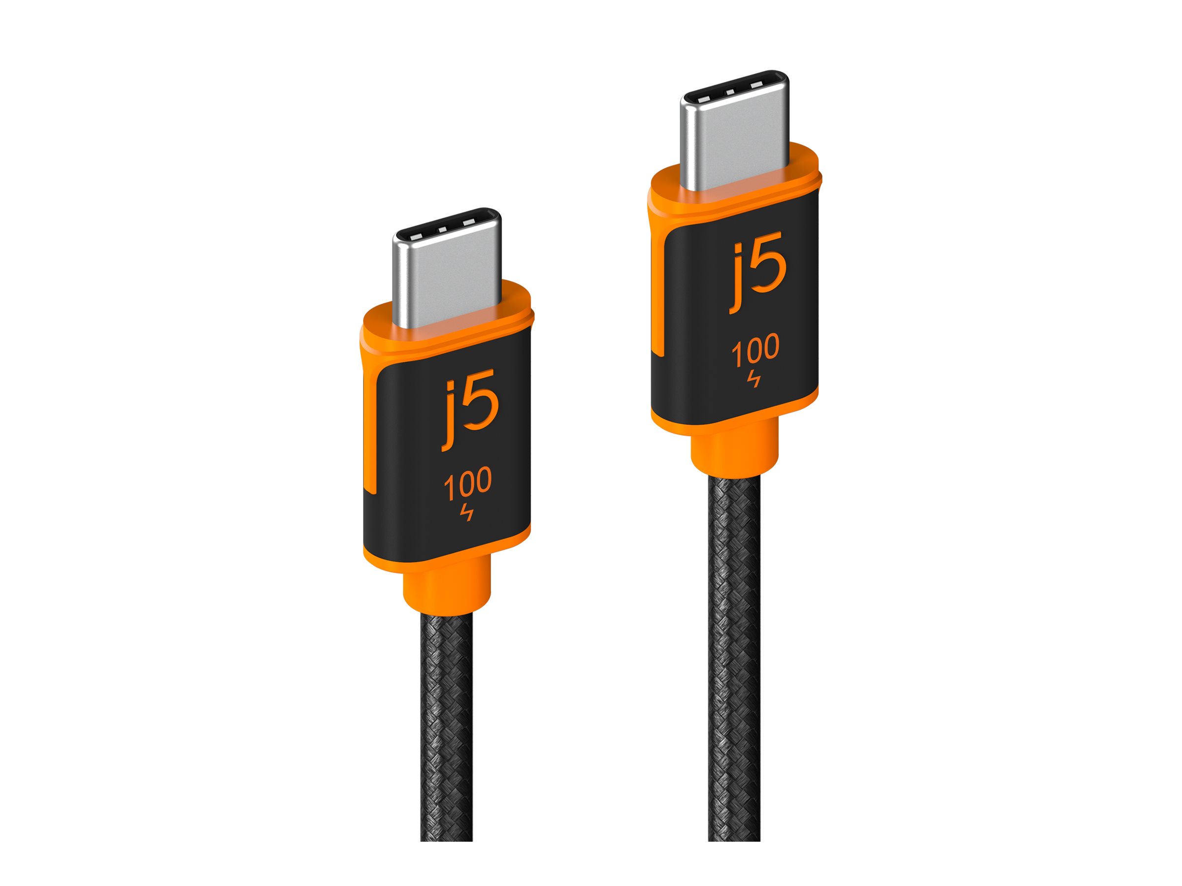 j5create JUCX25L30 USB-C� 100W Sync & Charge Cable (3 m / 9.8 ft.)
