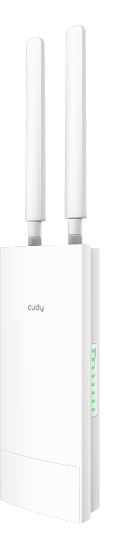 Cudy LT500 wireless router Fast Ethernet Dual-band (2.4 GHz / 5 GHz) 4G White