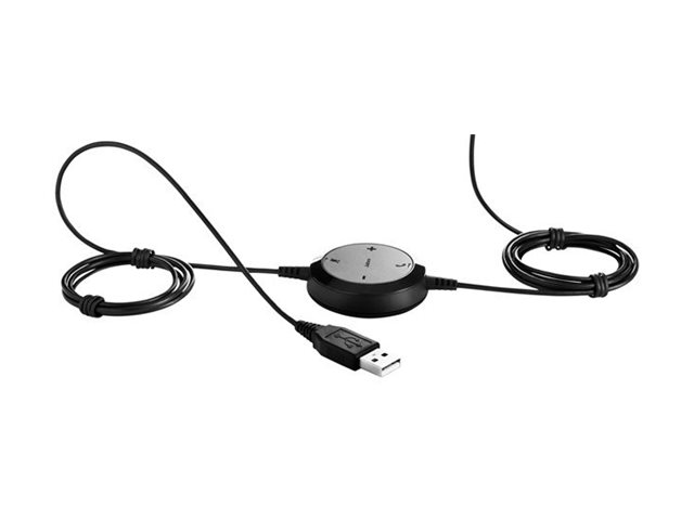 Jabra Evolve 20 Headset Wired Head-band Office/Call center USB Type-C / USB Type-A Black