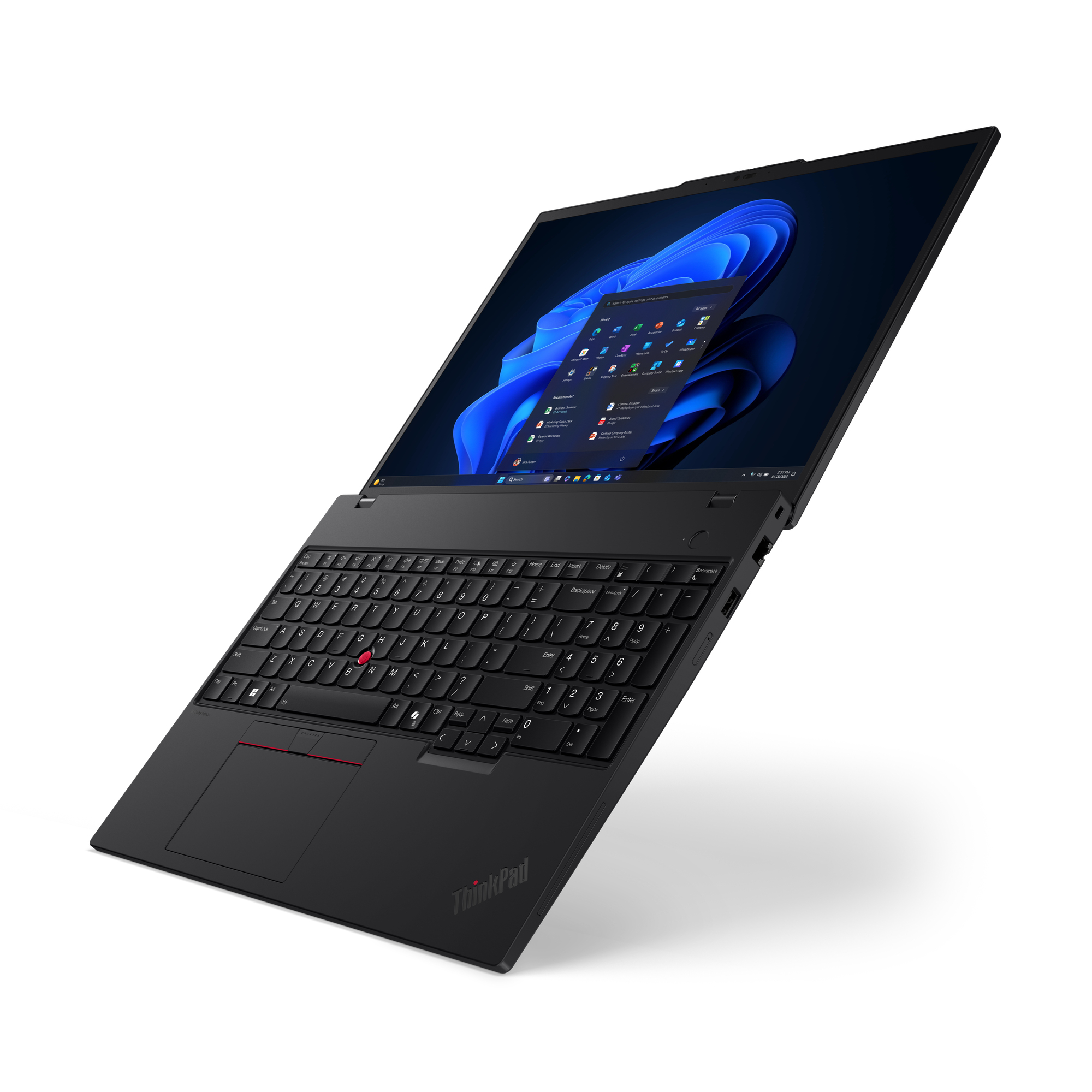 Lenovo ThinkPad T16 Gen 4 (Intel) Copilot+ PC Intel Core Ultra 5 226V Laptop 40.6 cm (16) WUXGA 16 GB 512 GB SSD Wi-Fi 7 (802.11be) Windows 11 Pro German Black