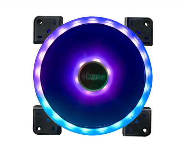 Akasa Vegas TLY Carcasa del ordenador Ventilador 14 cm Negro, Translcido
