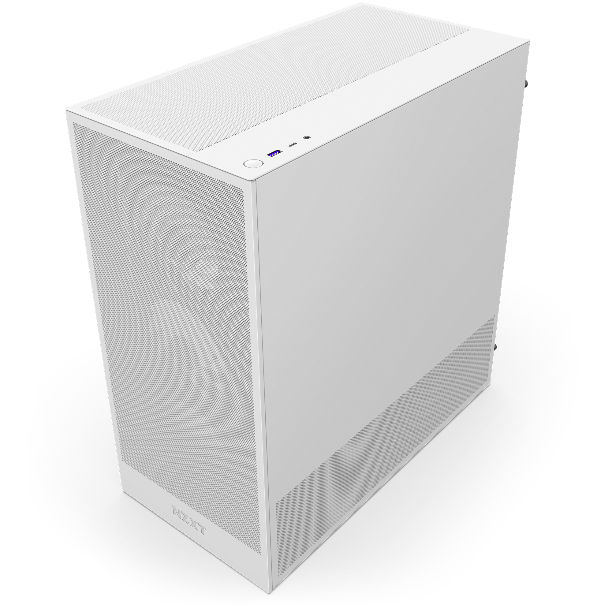 NZXT H series H5 Flow RGB - Mid tower - E-ATX - Seitenteil mit Fenster (geh�rtetes Glas)