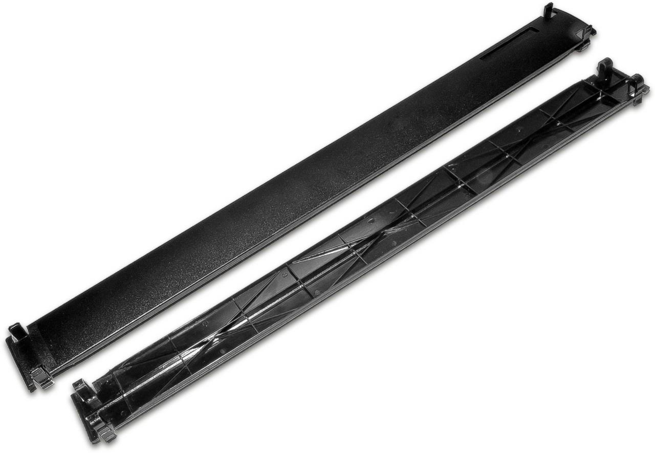 Wirewin 19 Blindblende screwless schwarz RAL9005