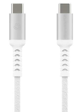 dbramante1928 re-charge cable USB USB 2.0 2,5 m USB C Blanco