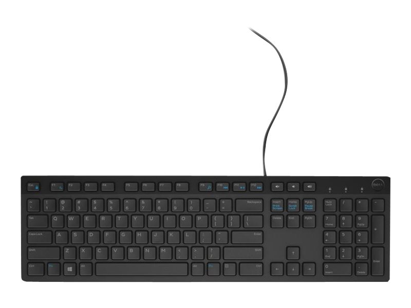 DELL KB216 teclado USB QWERTY Internacional de EE.UU. Negro