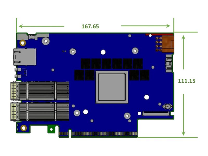 NVIDIA BlueField-3 B3240 P-Series Dual