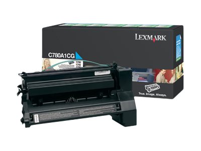 Lexmark C780A1CG cartucho de t�ner 1 pieza(s) Original Cian