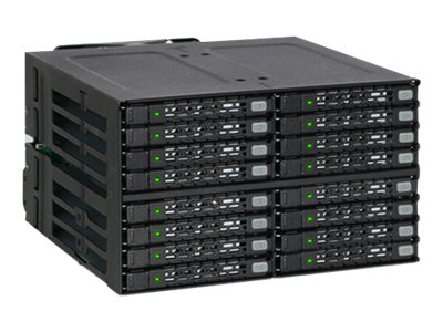 Icy Dock MB516SP-B disk array Black