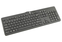 HP 803181-101 teclado Oficina USB Sueco Negro