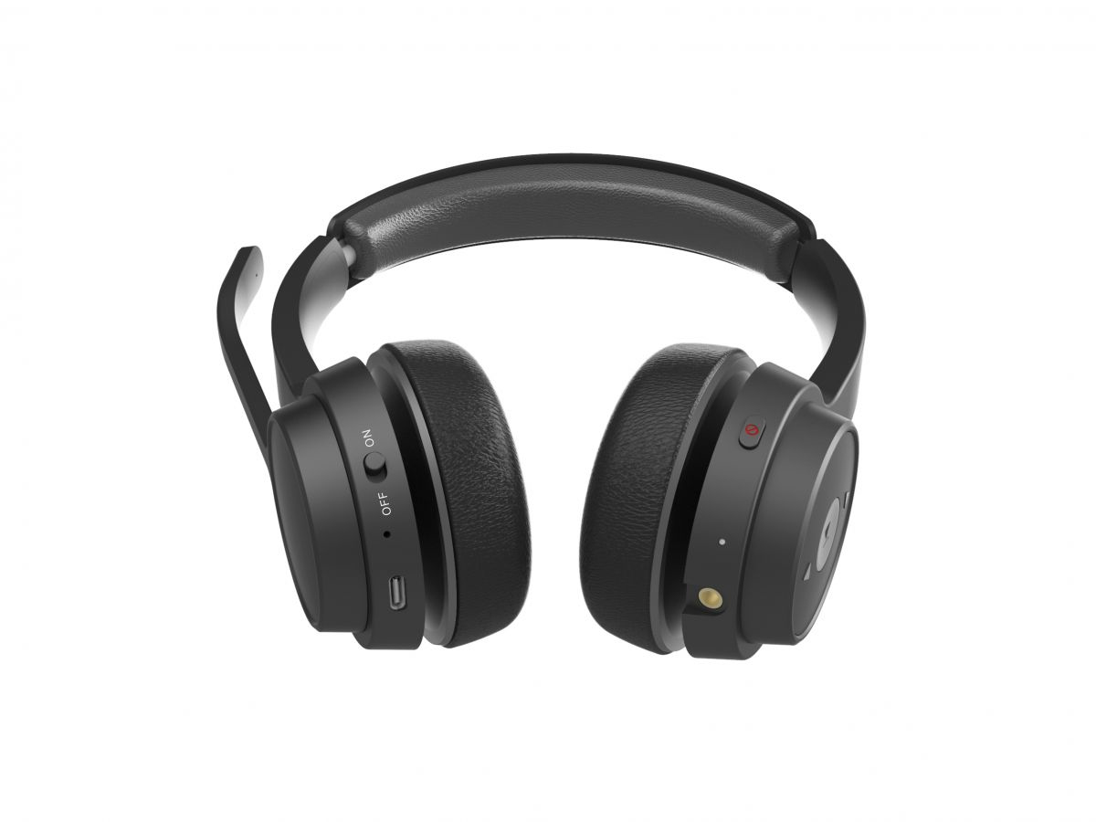 Conceptronic POLONA04B auricular y casco Auriculares Inalmbrico y almbrico Diadema Llamadas/Msica USB Tipo C Bluetooth Negro