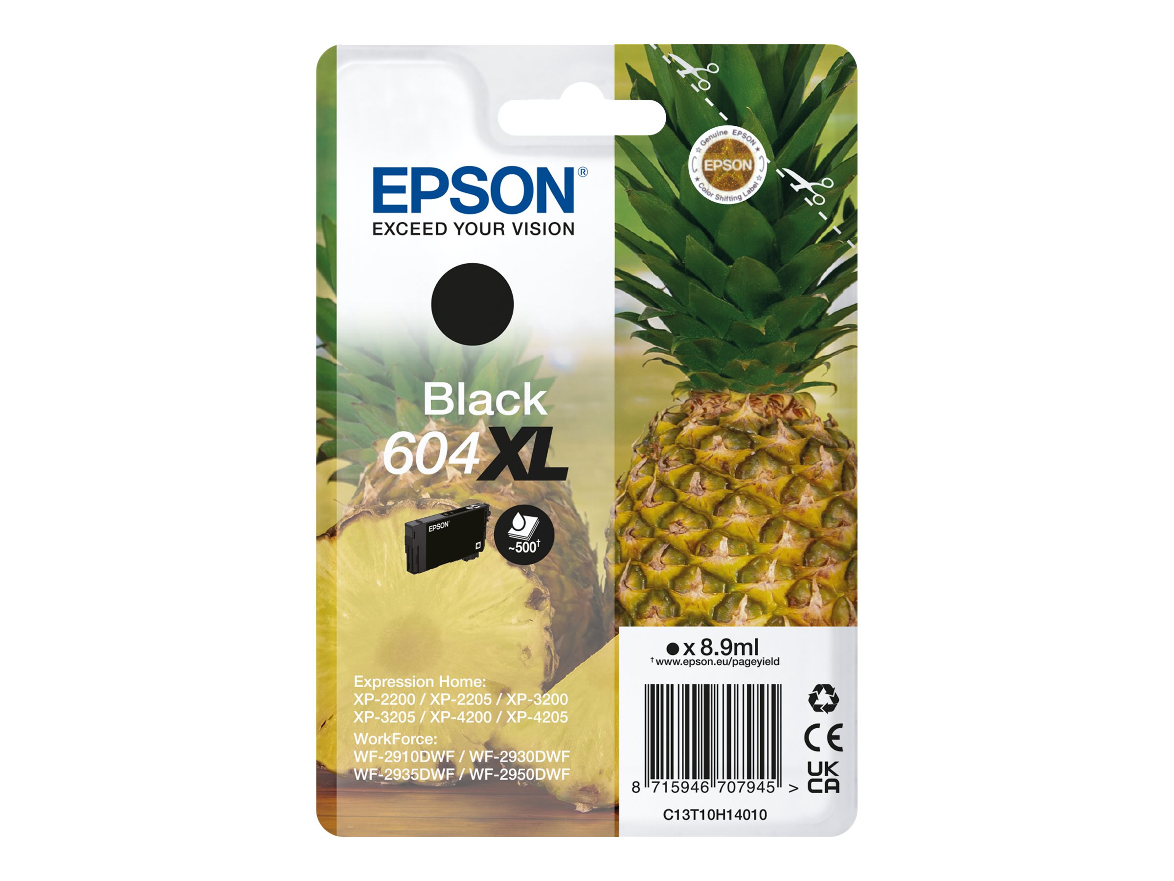 Cartouche d'encre compatible pour Epson T604 XL - Cyan -C13T10H2401