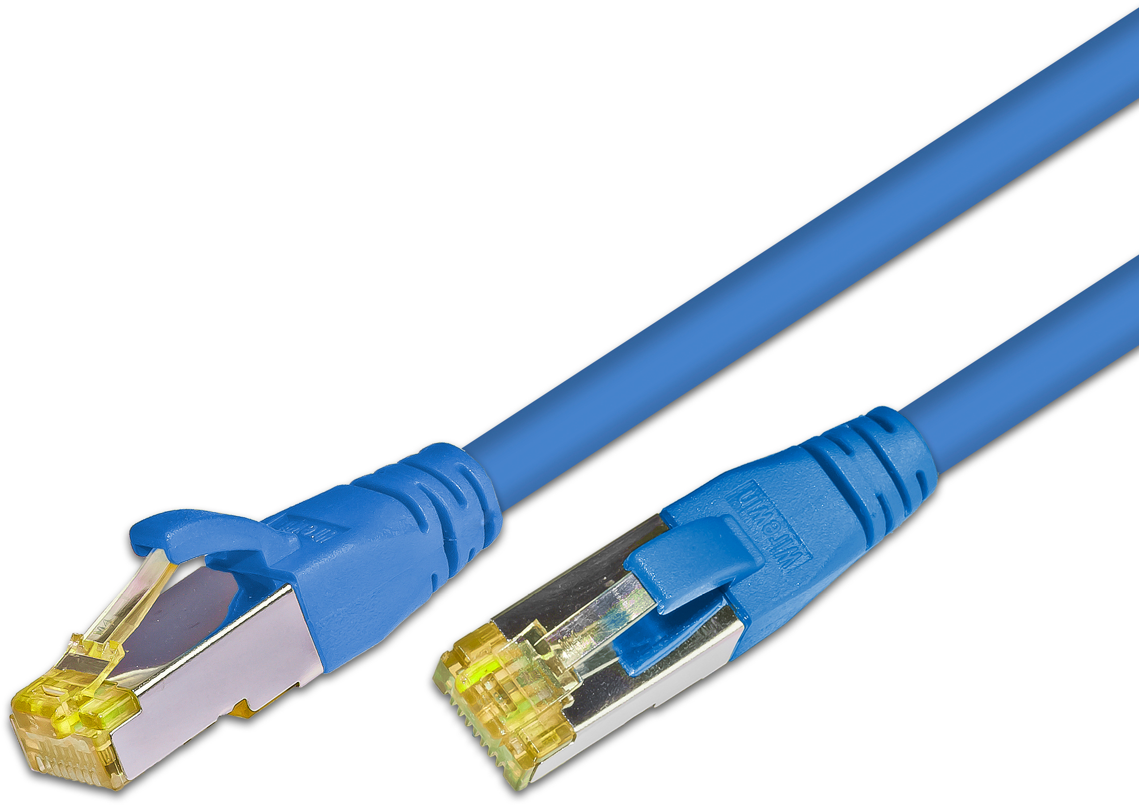 Wirewin S/FTP CAT6A 3.0m c�ble de r�seau Bleu 3 m S/FTP (S-STP) Rond