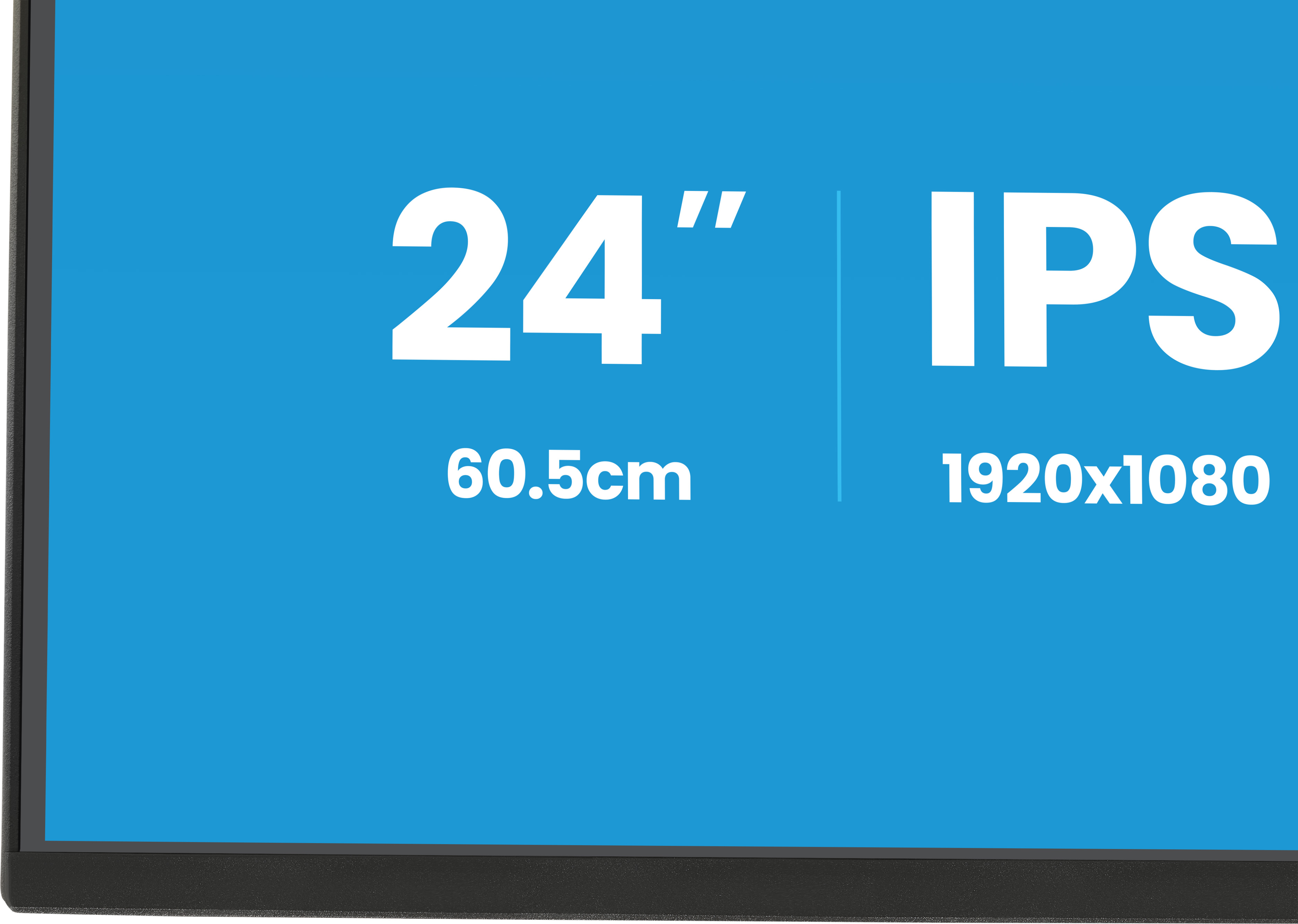 iiyama ProLite 24 IPS Full HD panel with 4-side slim bezel, B energy class and height adjustable stand