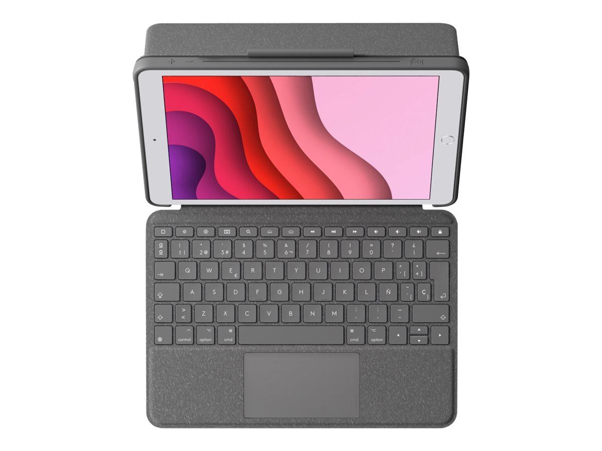 Logitech Combo Touch Grey QWERTZ German