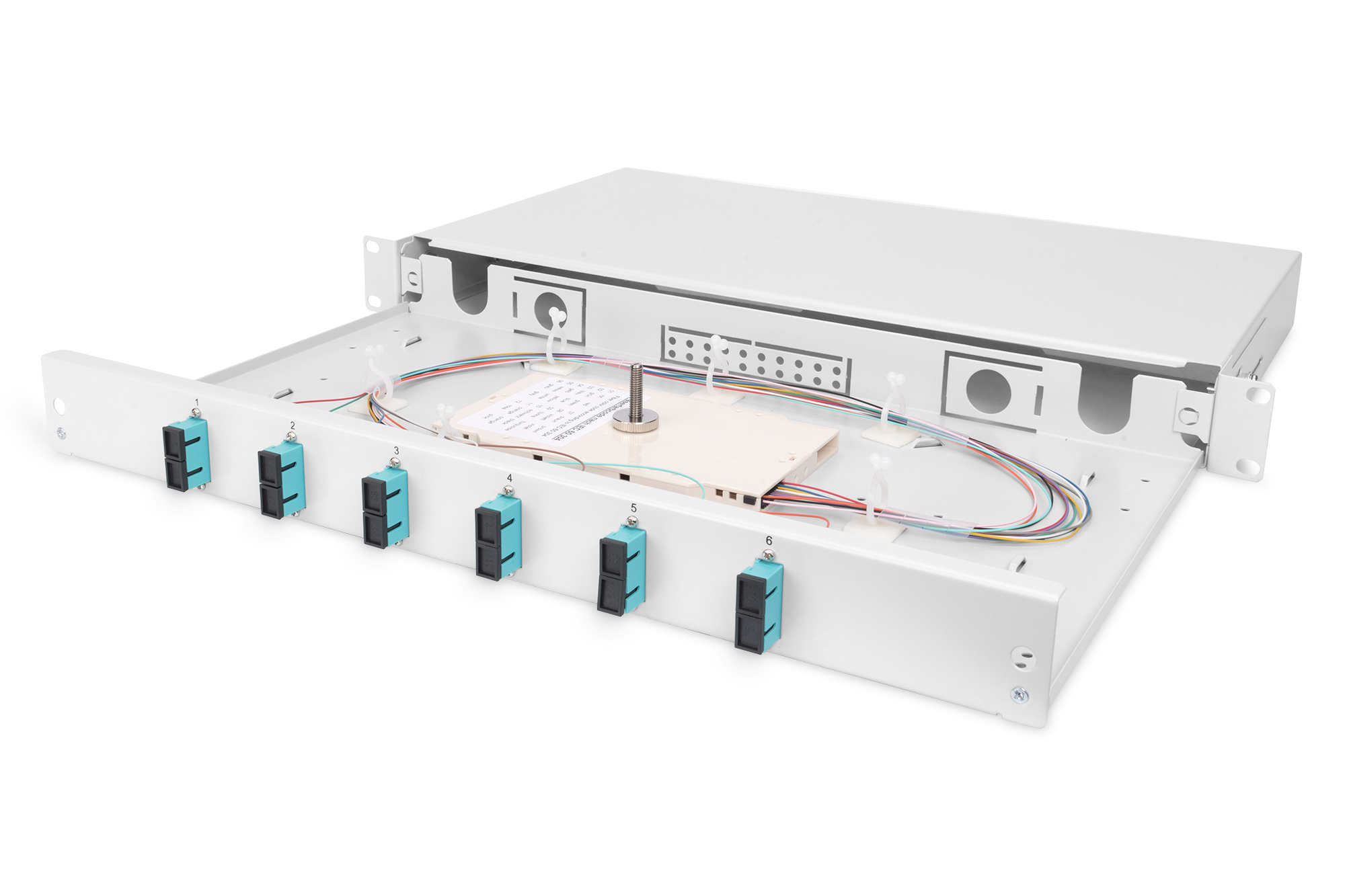 Digitus Fiber Optic Splice Box, Equipped, SC, OM3