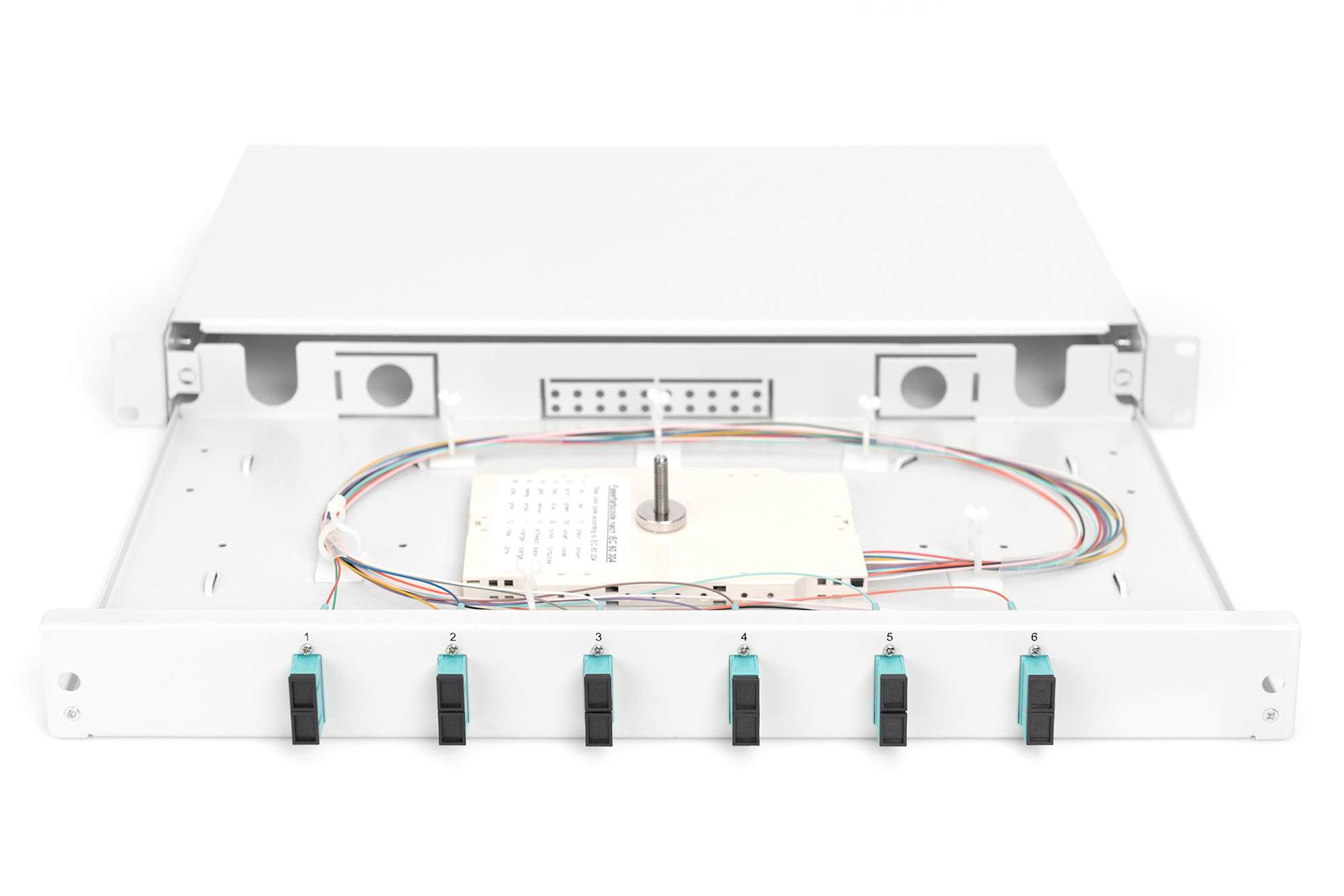Digitus Fiber Optic Splice Box, Equipped, SC, OM3