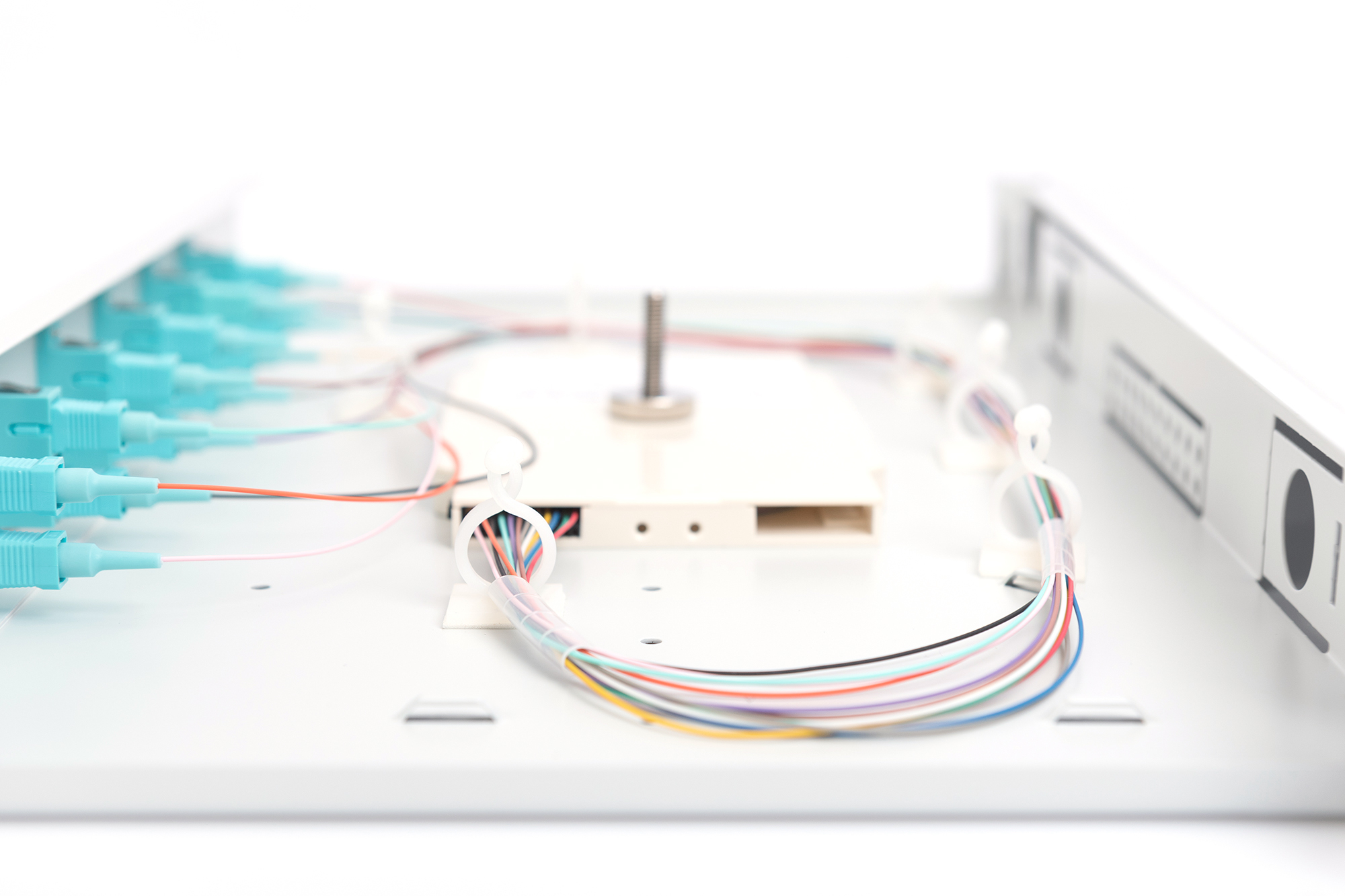 Digitus Fiber Optic Splice Box, Equipped, SC, OM3