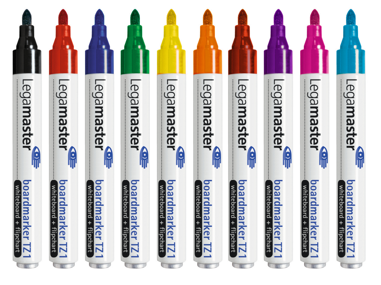 LEGAMASTER TZ1 Boardmarker sortiert 10St. - 10 St�ck(e) - Schwarz - Blau - Braun - Gr�n - Navy - Orange - Pink - Rot - Violett - Gelb - Wei� - 1,5 mm - 3 mm - Deutschland