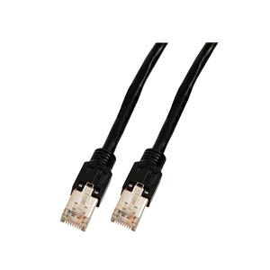 EFB Elektronik 10m Cat.5e networking cable Black Cat5e