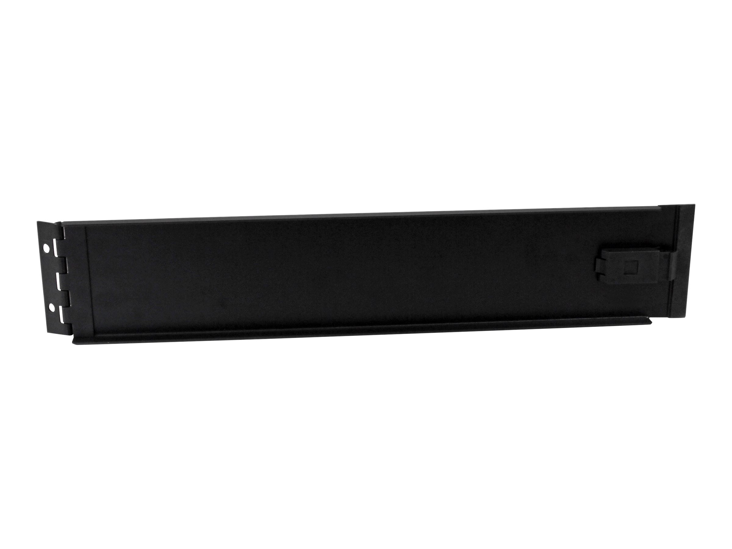 StarTech.com 2U Hinged Solid Blank Rack Panel