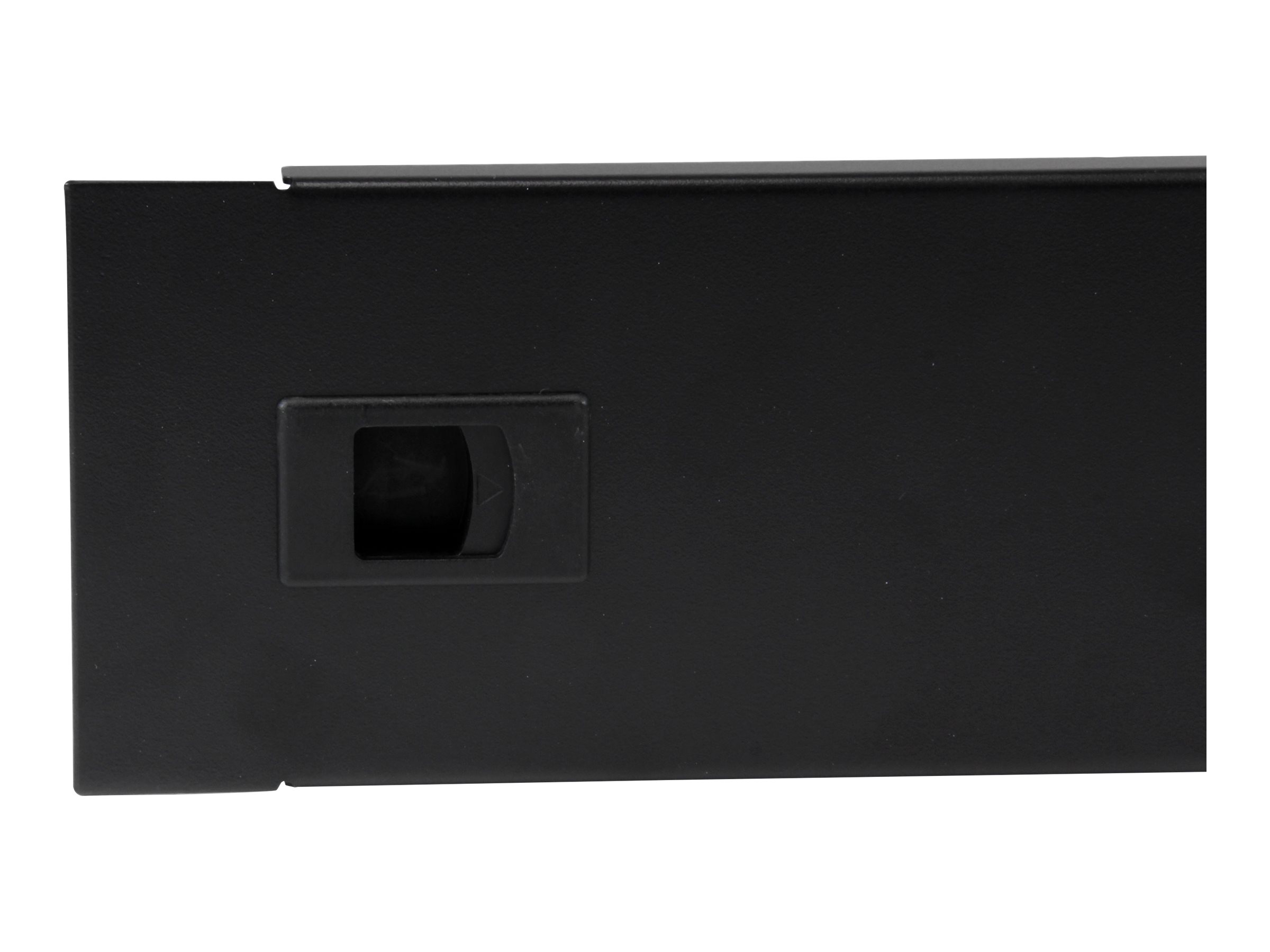 StarTech.com 2U Hinged Solid Blank Rack Panel