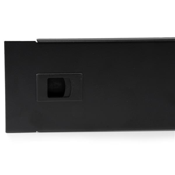 StarTech.com 2U Hinged Solid Blank Rack Panel
