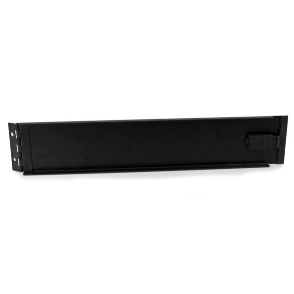 StarTech.com 2U Hinged Solid Blank Rack Panel