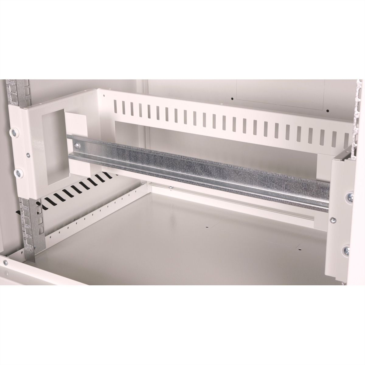 ROLINE Rack DIN-Schienen-Tr�ger - Silber - 4U - 48.3 cm (19)
