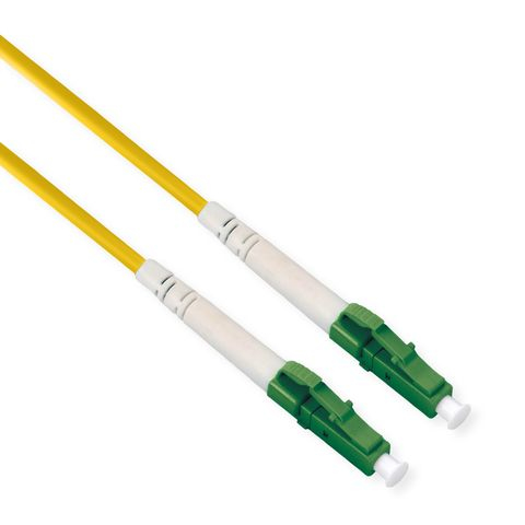 Secomp 21.15.8620 cble de fibre optique 1 m LC LC/APC OS2 Jaune