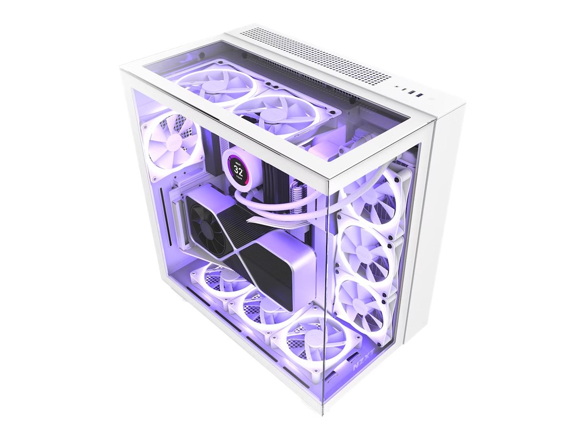 NZXT H9 Elite Midi Tower White