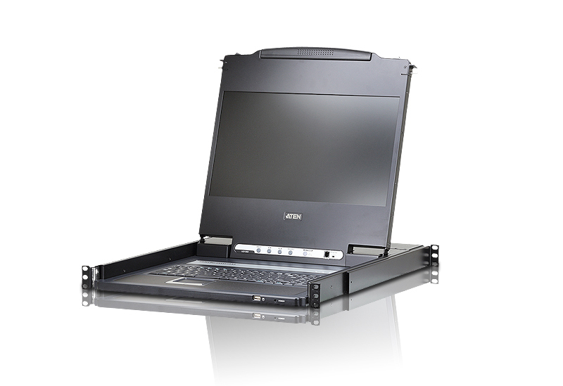 ATEN CL6700MW interruptor KVM Montaje en rack Negro